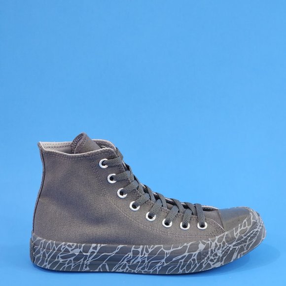 Converse CTAS CX Hi Tonal Bark Iron Grey Canvas Unisex Sneakers A03236C NWT - Picture 2 of 6